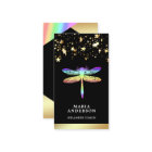 Gold Foil Stars Confetti Rainbow Dragonfly