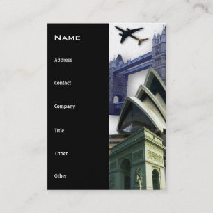 Carte de visite Gold Travels