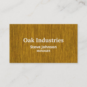 Carte De Visite Golden Wograin Look Professionnel