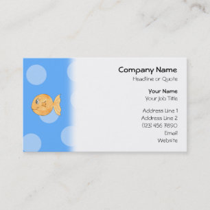Carte De Visite Goldfish.