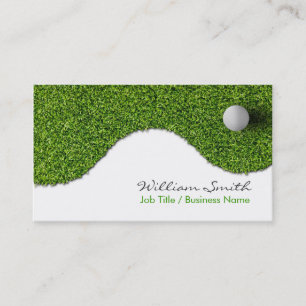 Carte De Visite Golf Business Card