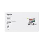 Golfeur dans le chariot de golf