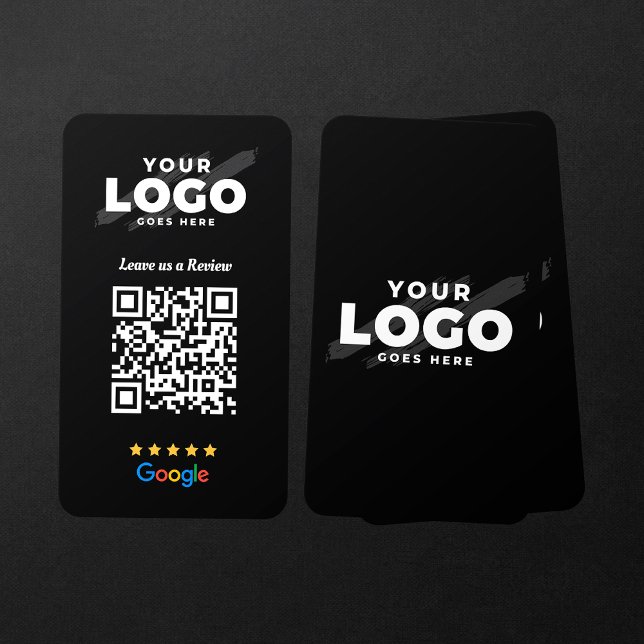Carte De Visite Google Avis QR Code Business Review Link 5 Star (Créateur téléchargé)