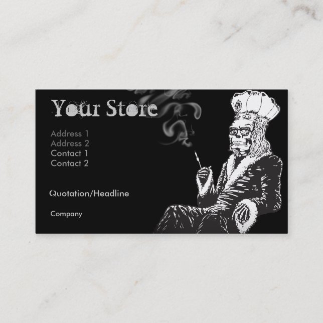 Carte de visite gothique 3 (Devant)