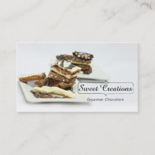Carte De Visite Gourmet Chocolats/Sweets Creations/Chocalatie