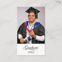 Graduation party Unable to Attend card