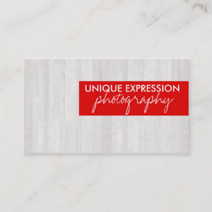 Carte De Visite Grain en bois