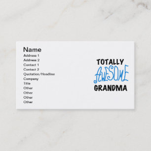 Carte De Visite Grand-maman totalement impressionnante - T-shirts