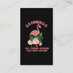 Carte De Visite Grand-mère Flamant rose comme une grand-mère nor