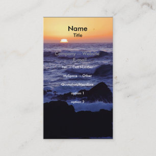 Carte De Visite Grand Sur