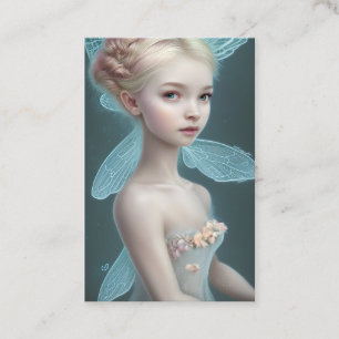 Carte De Visite Graphique de fées mignonne et adorable