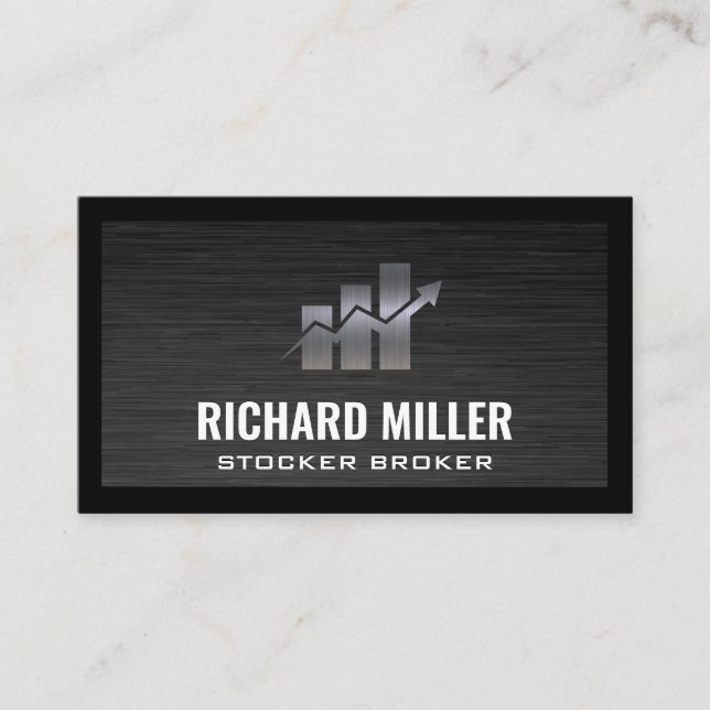 Carte De Visite Graphique stock | Finance (Devant)