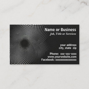 Carte De Visite Graphique technique moderne