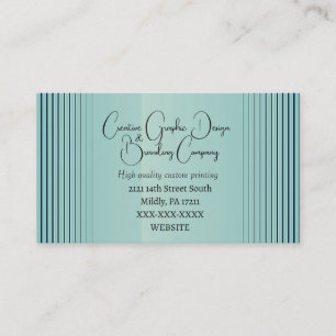 Carte de visite « Graphiste et Branding »