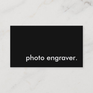 Carte De Visite graveur photo.