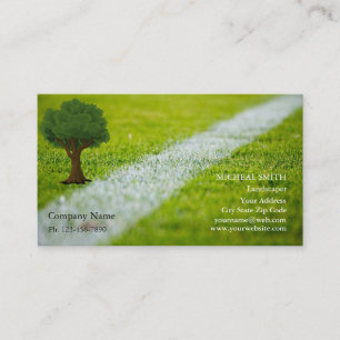 Carte De Visite Green Tree Garden - Entretien de pelouse et aménag