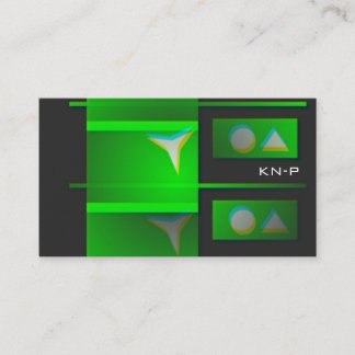 Carte De Visite greenJoker 3D holographic