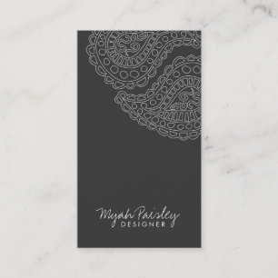 Carte De Visite gris de 311-Myah Paisley  