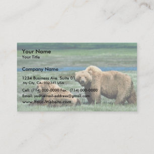 Carte De Visite Grizzly