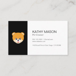 Carte De Visite Groomer