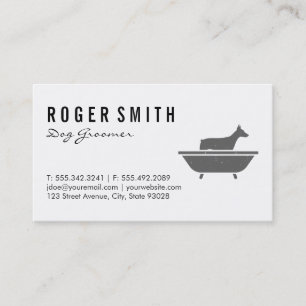 Carte De Visite Groomer