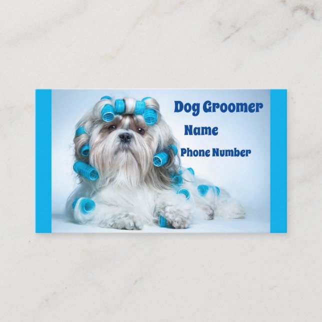 Carte De Visite Groomer (Devant)