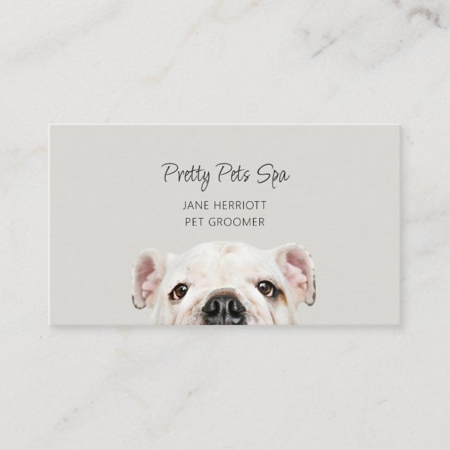 Carte De Visite Grooming (Devant)