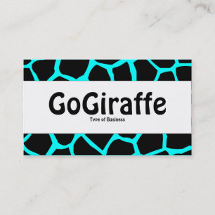 Carte De Visite Groupe Centre - GoGiraffe - Cyan