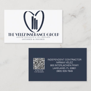 Carte De Visite Groupe d'assurance Velez