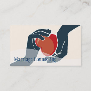 Carte De Visite Groupe de conseil en mariage Coach de vie Thérapie