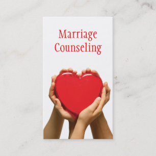 Carte De Visite Groupe de counseling sur le mariage Vie Coach Thér