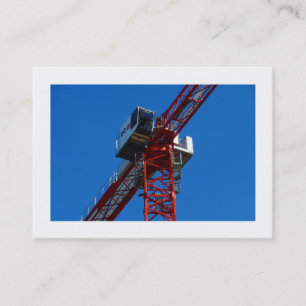 Carte De Visite Grue à tour