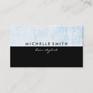 Carte De Visite Grunge bleu avec noir clair