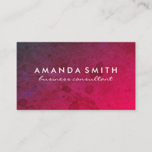 Carte De Visite Grunge Gras