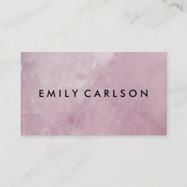 Carte De Visite Grunge moderne (Devant)