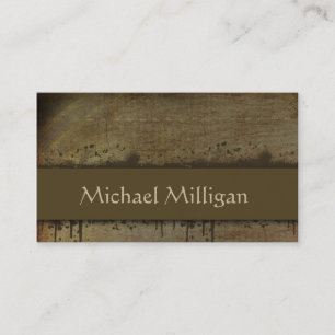 Carte de visite grunge texturisé