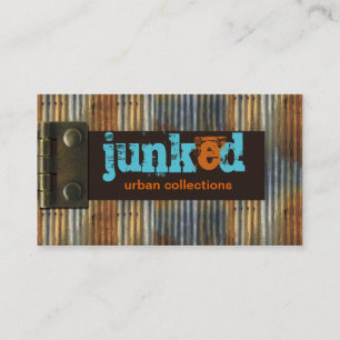 Carte De Visite Grunge urbaine de Junk'd