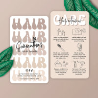 Guide d'après-garde des extensions de cheveux Beig