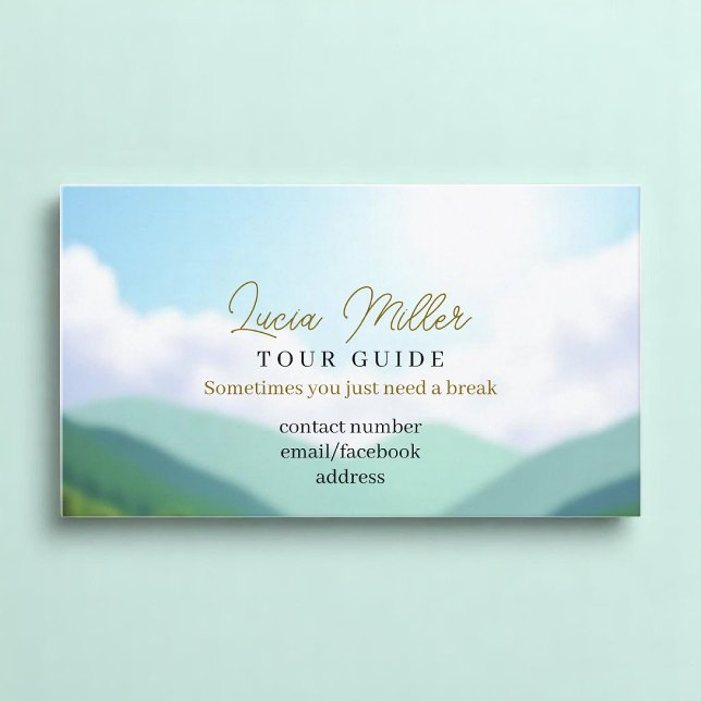 Carte De Visite Guide des visites (Créateur téléchargé)