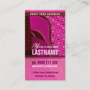 CARTE DE VISITE GUITAR "PiNKY"