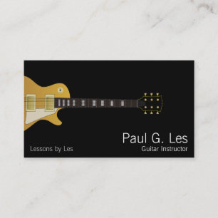 Carte De Visite Guitare