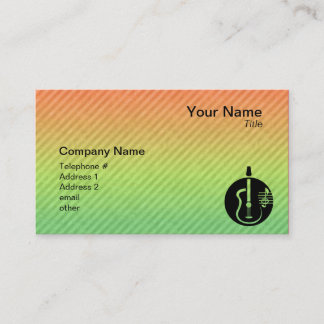 Carte De Visite Guitare acoustique