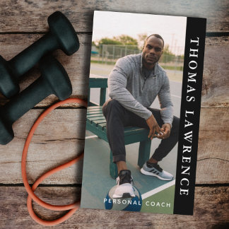 Carte De Visite Gym entraîneur personnel moderne minimaliste média