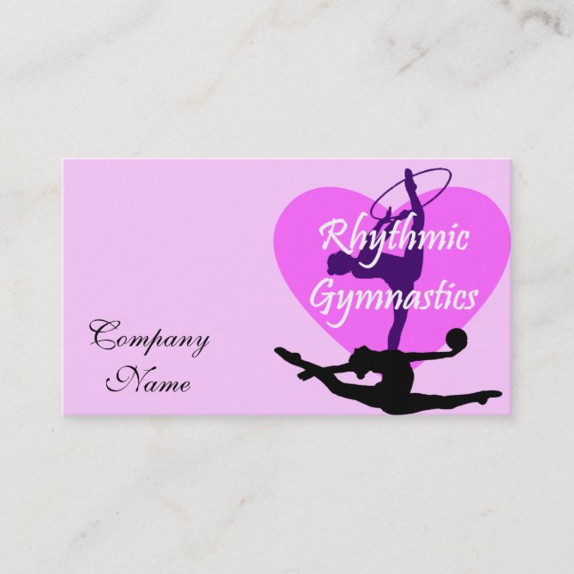 Carte De Visite Gymnastique rythmique (Devant)
