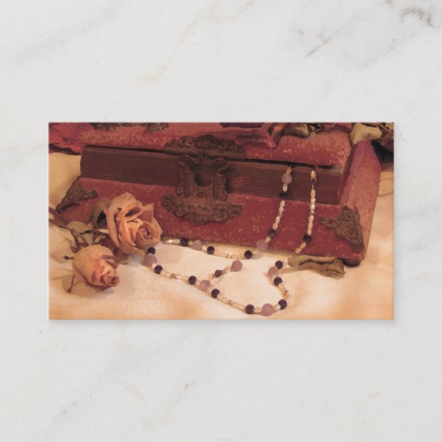 Carte De Visite Habillement vintage (Devant)