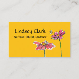 Carte De Visite Habitat naturel Jardinier Design paysager