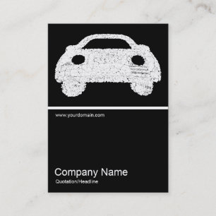 Carte De Visite Half&Half Photo 0337 - Road Car 02