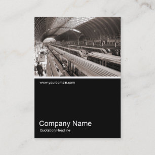Carte De Visite Half&Half Photo 042 - Station Paddington - Londres
