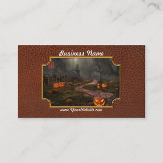Carte De Visite Halloween - La veille d'Halloween