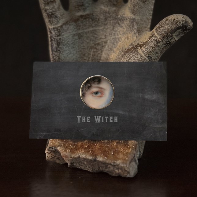 Carte De Visite Halloween Witch Eye Macabre (Créateur téléchargé)